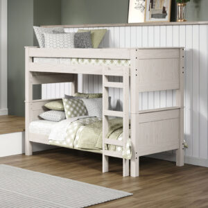Twin/Twin Post Bunkbed, 3 of 5, White