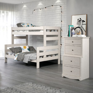 Twin/Full Bunkbed, 3 of 3, White