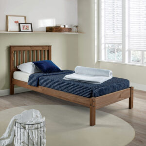 Twin Bed - HBFB, Mahogany