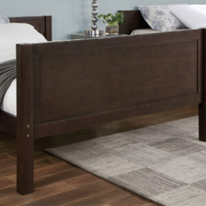 Full/Full Bunk Bed - 26 Pc Slats, Walnut