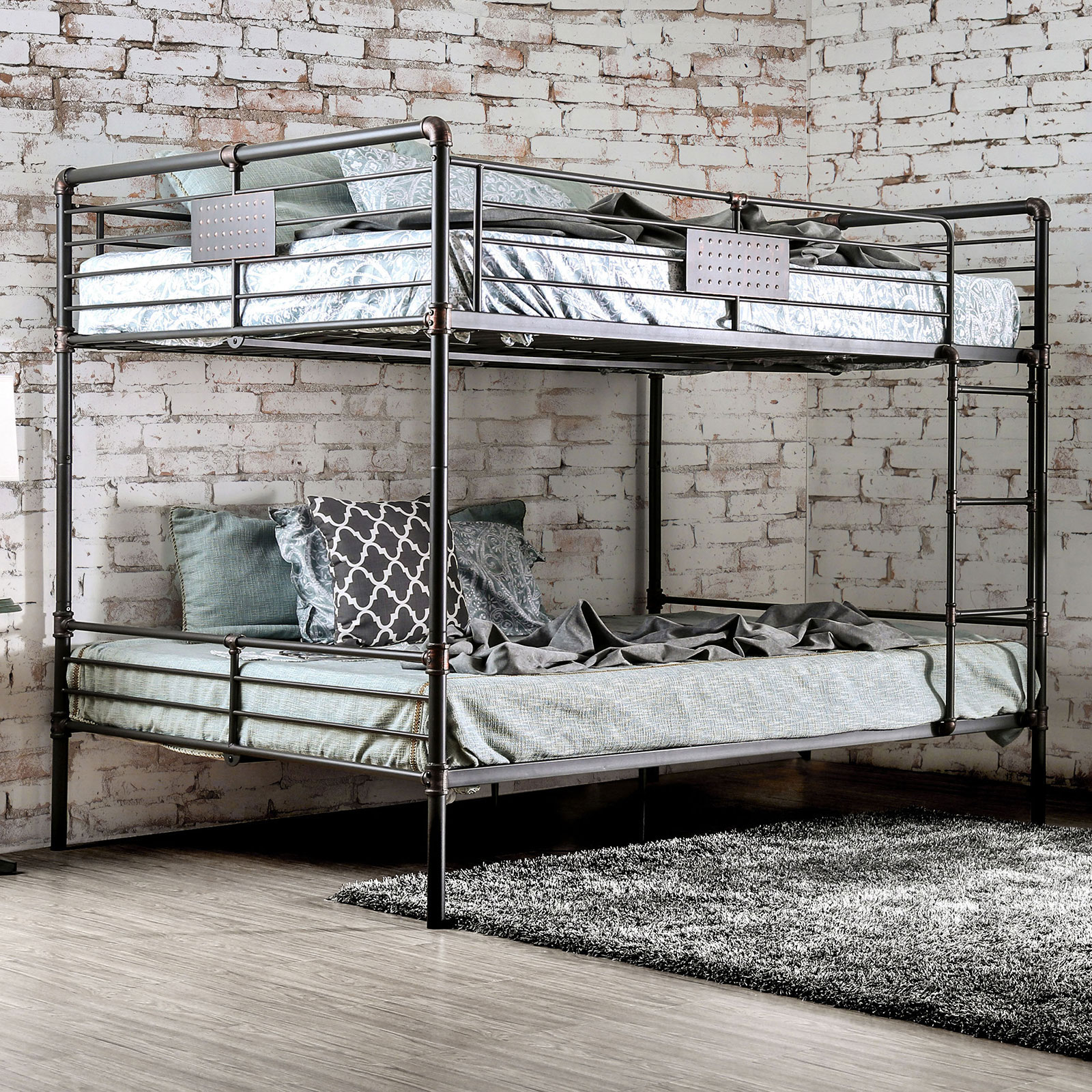 Queen/Queen Bunk Bed Guardrail, Connecting Rod, 2 Pc. Slats