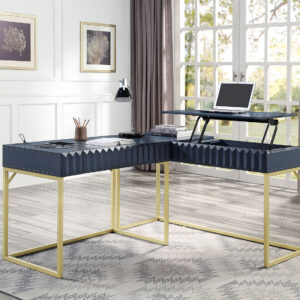 Writing Desk w/ USB & Power Outlet & 1Pc Drawer