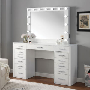 3mm Mirror w/ 15Pc Bulbs & USB Charger