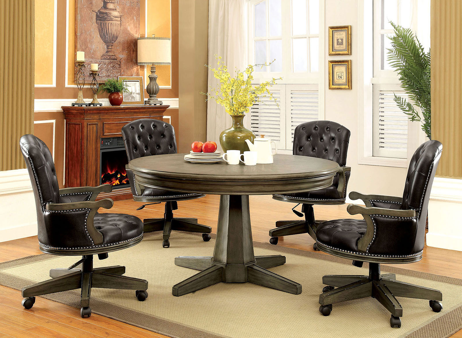 Round Game Table Top, Base