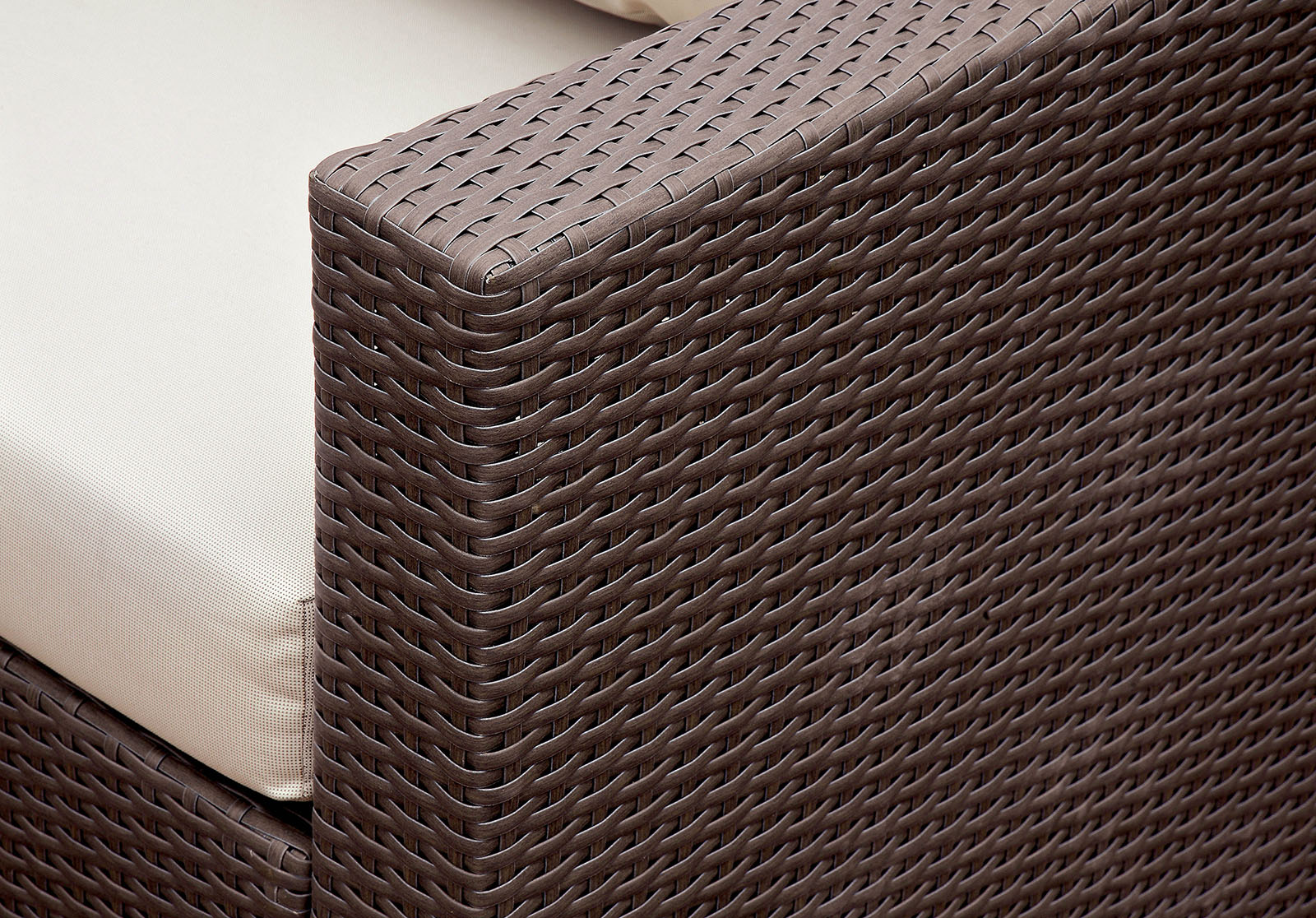 Storage Box, Ottoman, 4 Pc. Seat Cushions