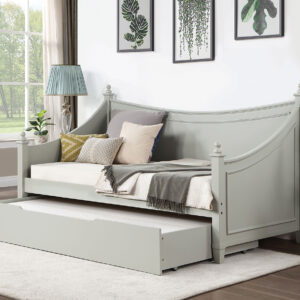 Twin Daybed, Light Gray