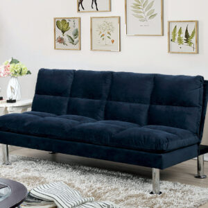 Futon Sofa, Navy