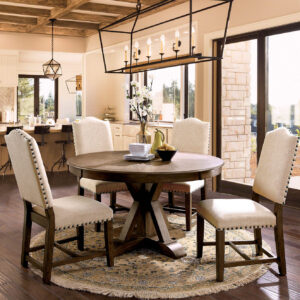 4 Pc. Round Dining Table Set