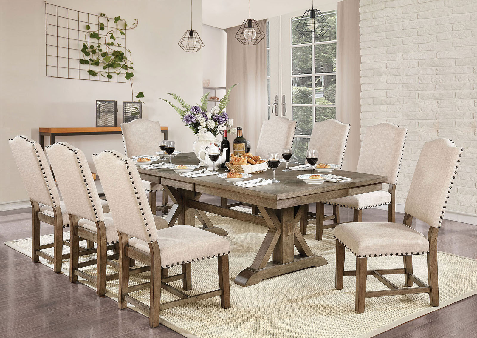 7 Pc. Dining Table Set