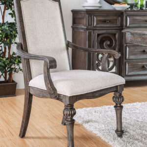 Arm Chair (2/CTN), Rustic Natural