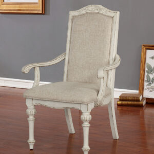 Arm Chair (2/CTN), Antique White