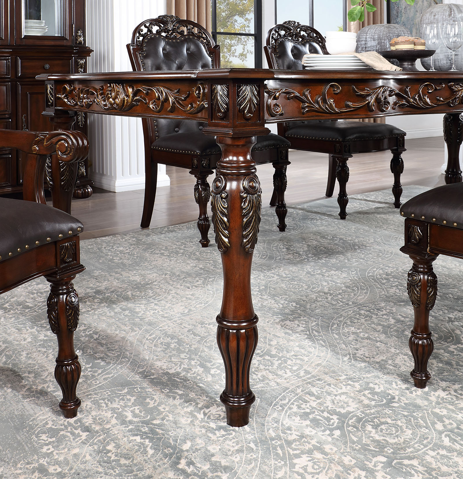 6 Pc. Dining Table Set