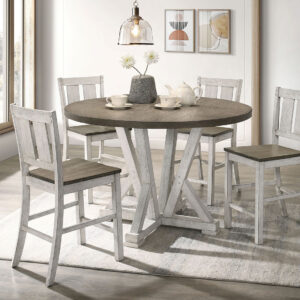 4 Pc. Round Counter Ht. Table Set