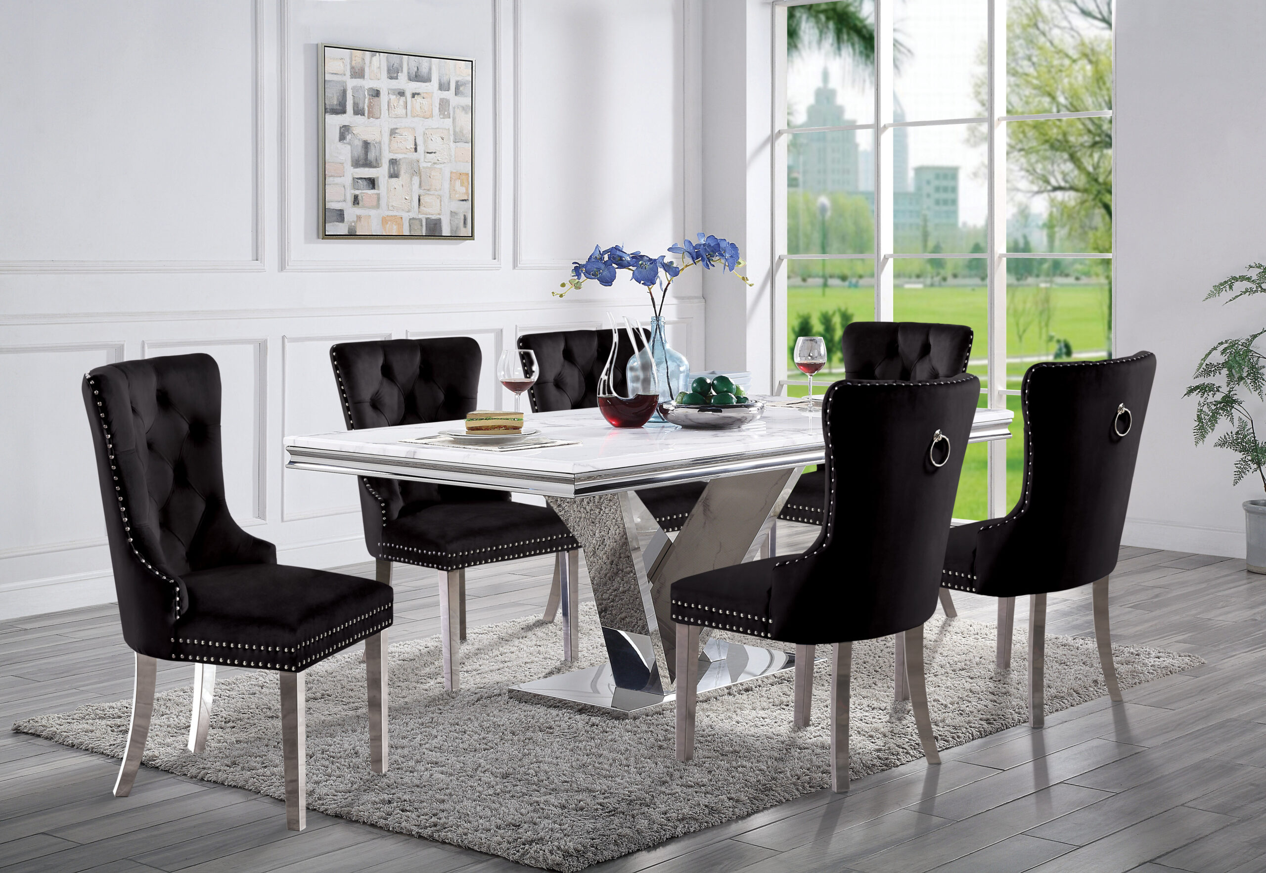 Dining Table "v" Style Base