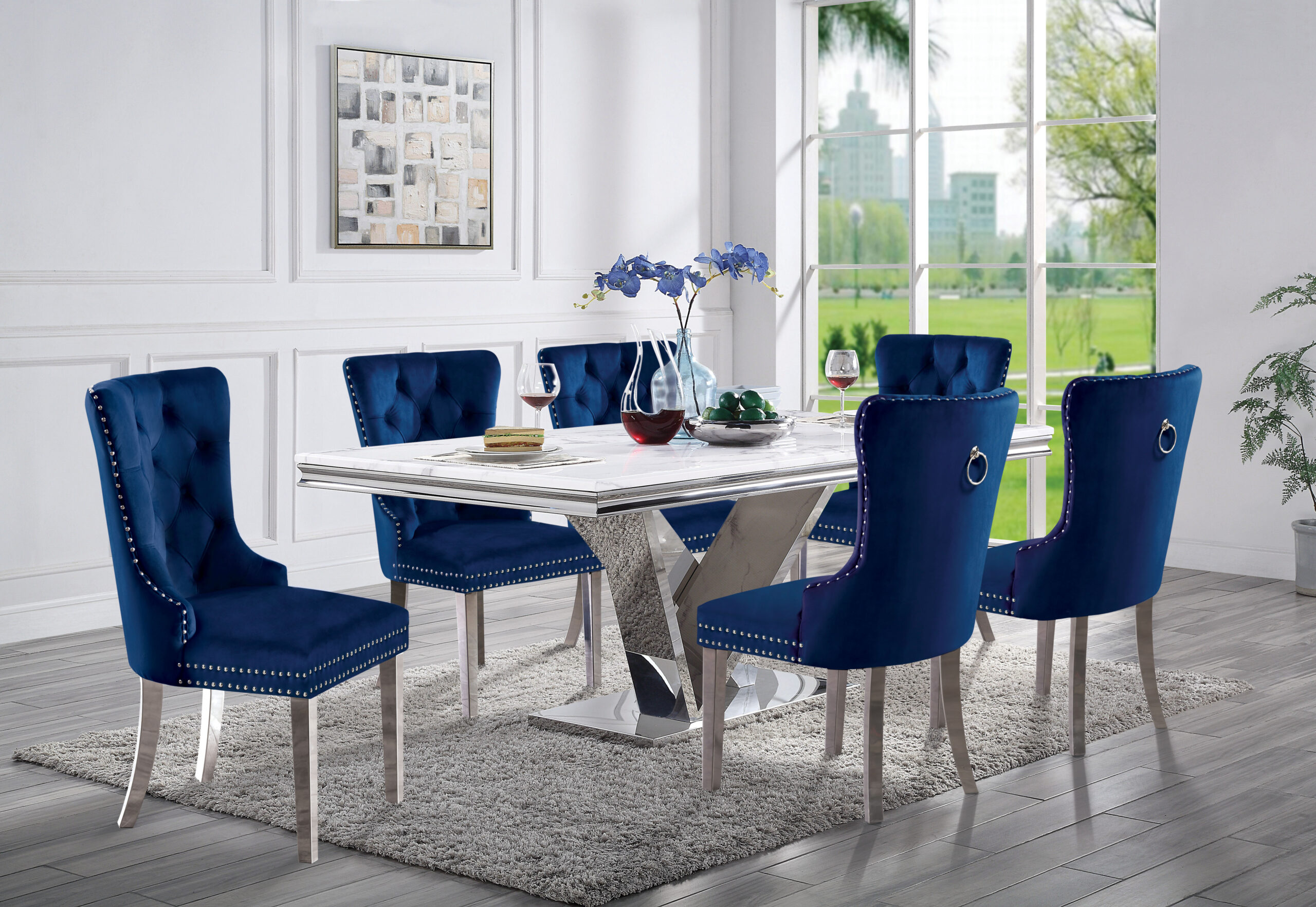 Dining Table "v" Style Base