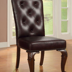 Leatherette Side Chair (2/CTN)