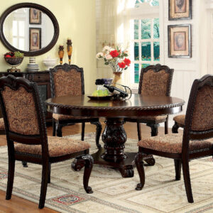 Table + 4 Wooden Chairs