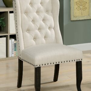 Wingback Chair, Beige (2/CTN)