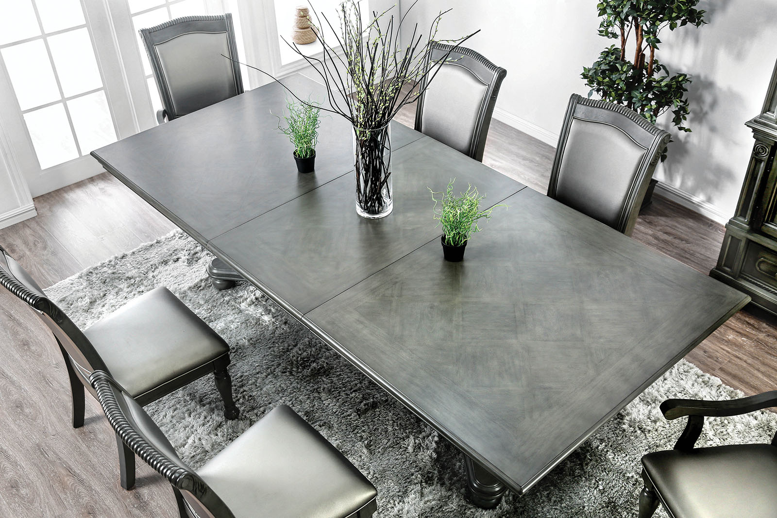 Dining Table Double Pedestal