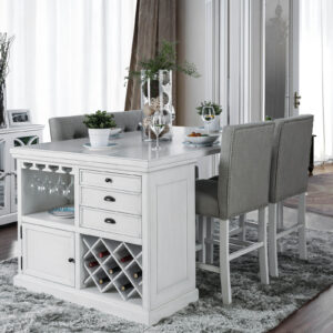 Counter Height Table - Top, 2 Legs, Sutton