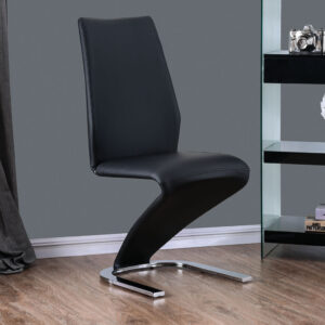 Side Chair, Black (2/CTN)