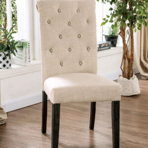 Side Chair, Ivory (2/CTN)