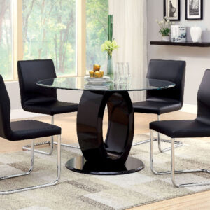 Round Dining Table Glass Base Board