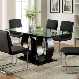 O Shaped Dining Table Glass, Base Board