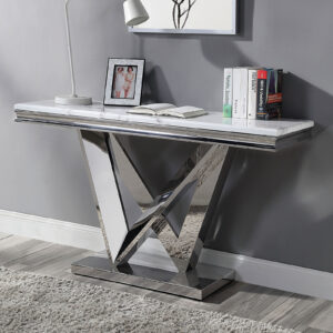 Sofa Table, Chrome