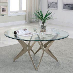 Coffee Table w/ 8mm Tempered Clear Glass - Top
