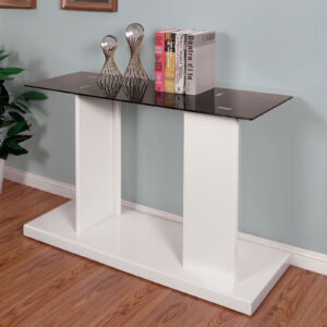 Sofa Table, Black/White