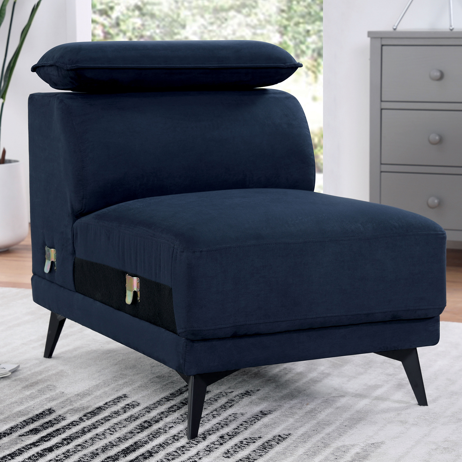 Sectional Right chaise, Navy