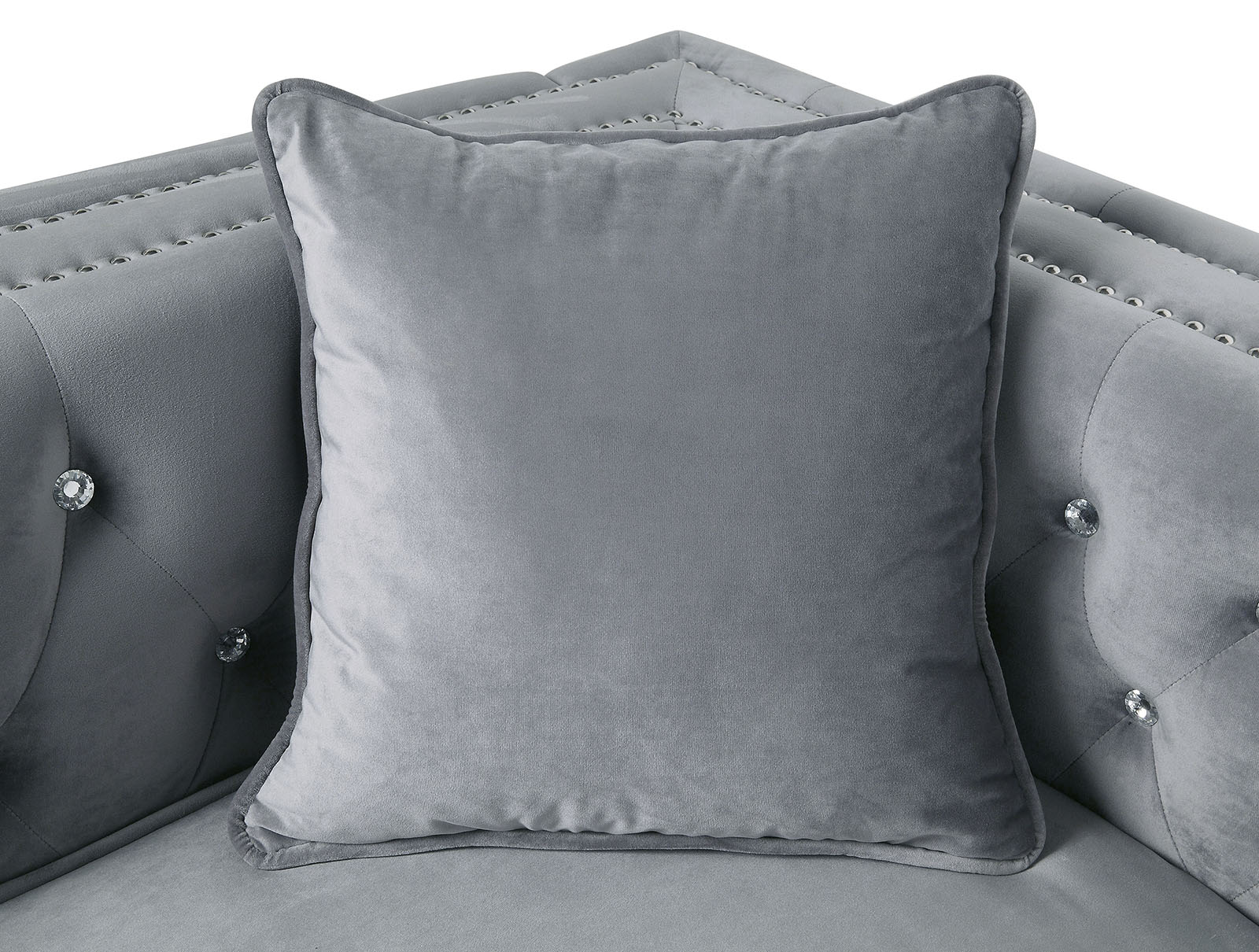 Left Storage Chaise w/ Pillow