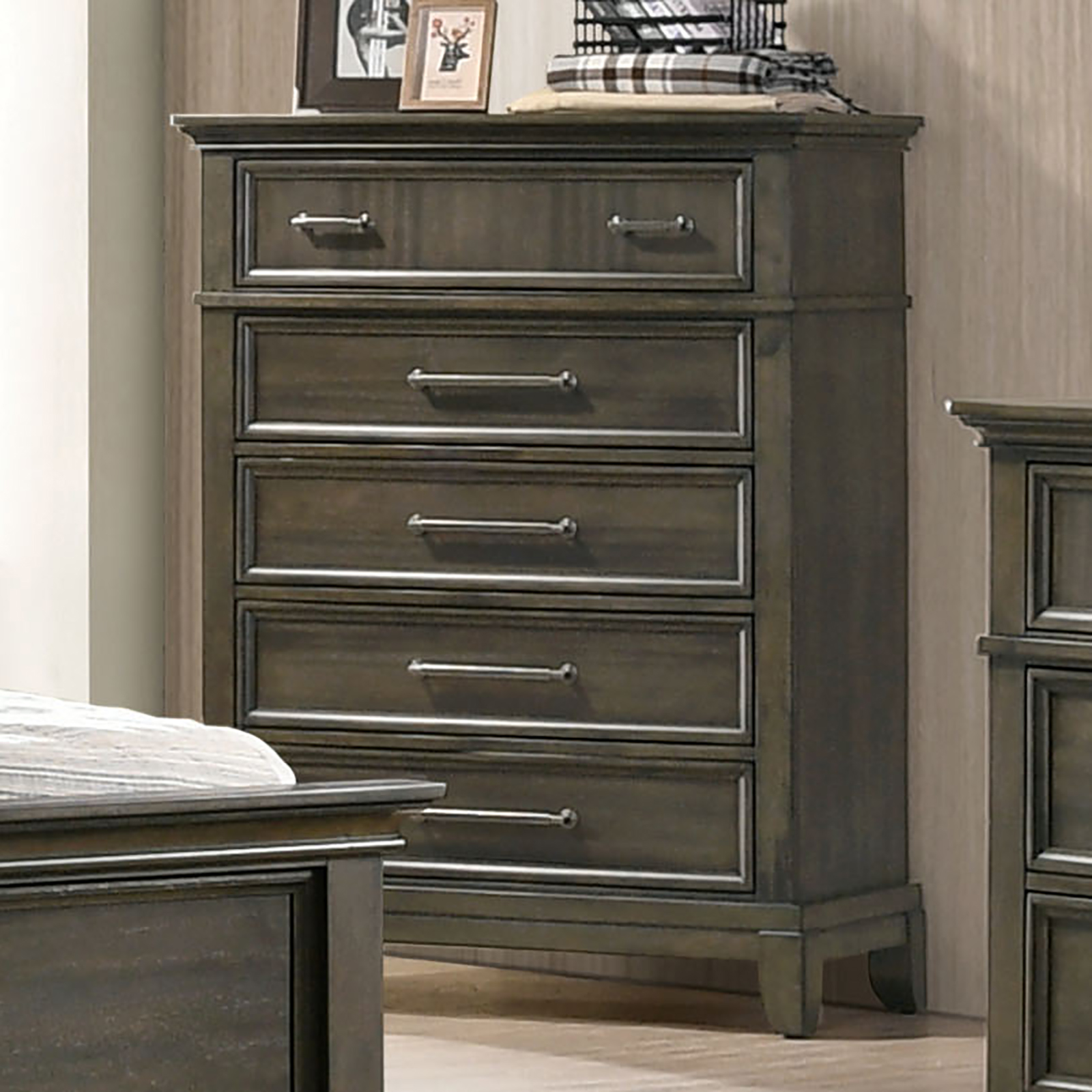 Queen Bed HB, FB, 4Pcs Slats