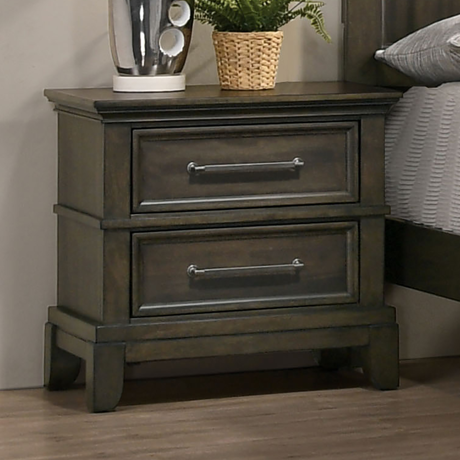 Queen Bed HB, FB, 4Pcs Slats