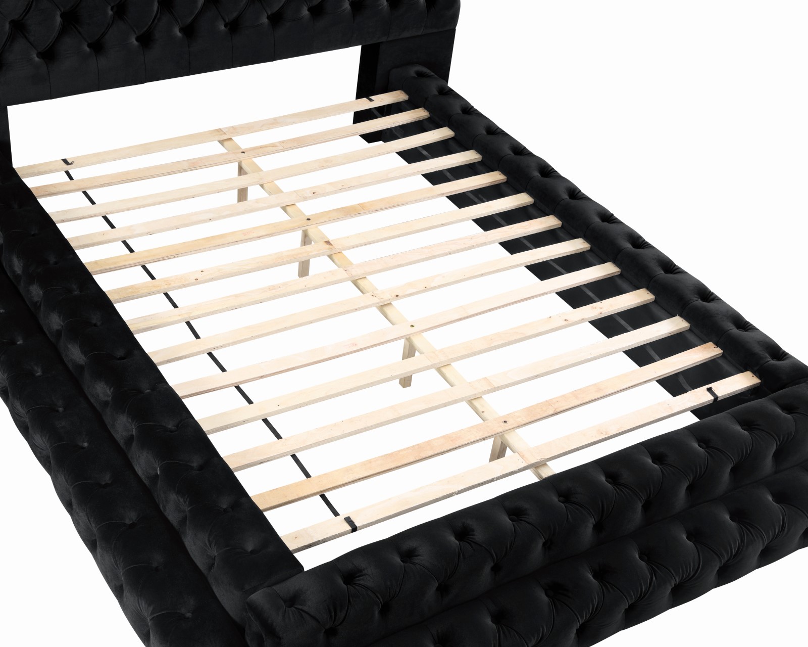 E.King Bed high FB, high Rails