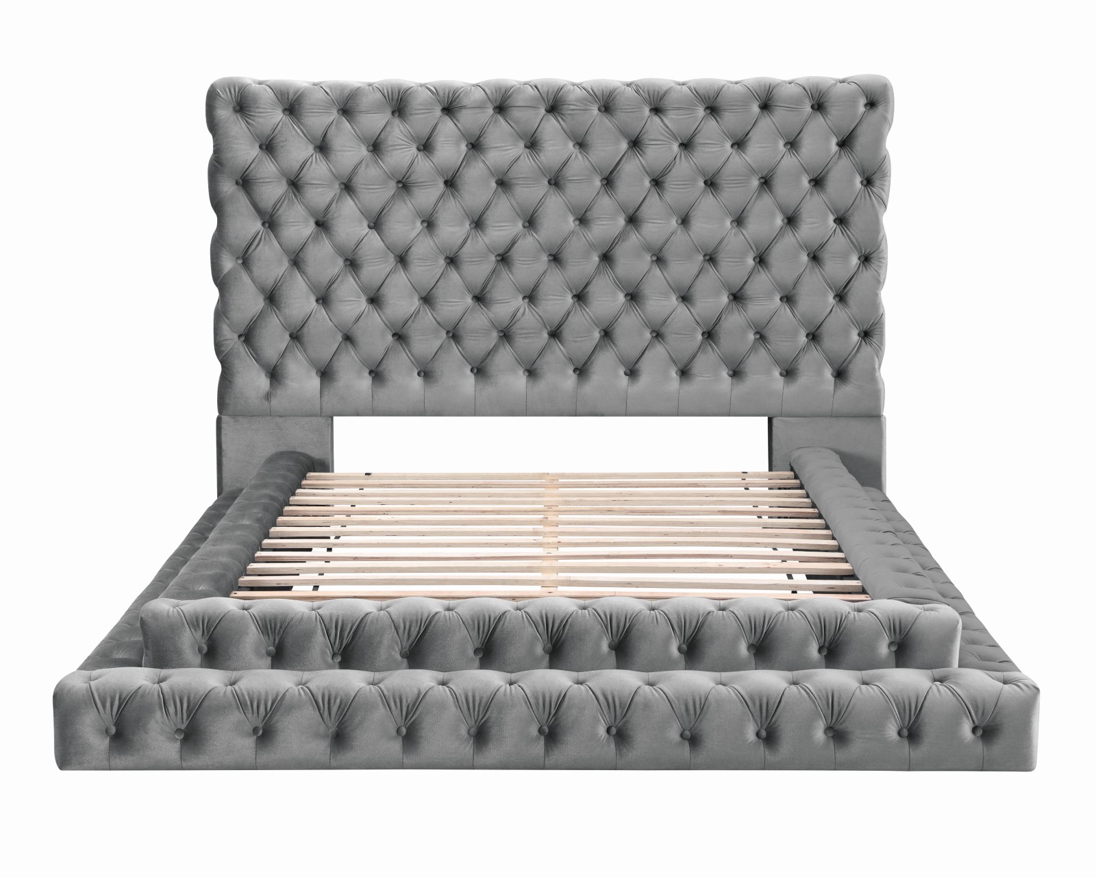 Queen Bed high FB, high Rails