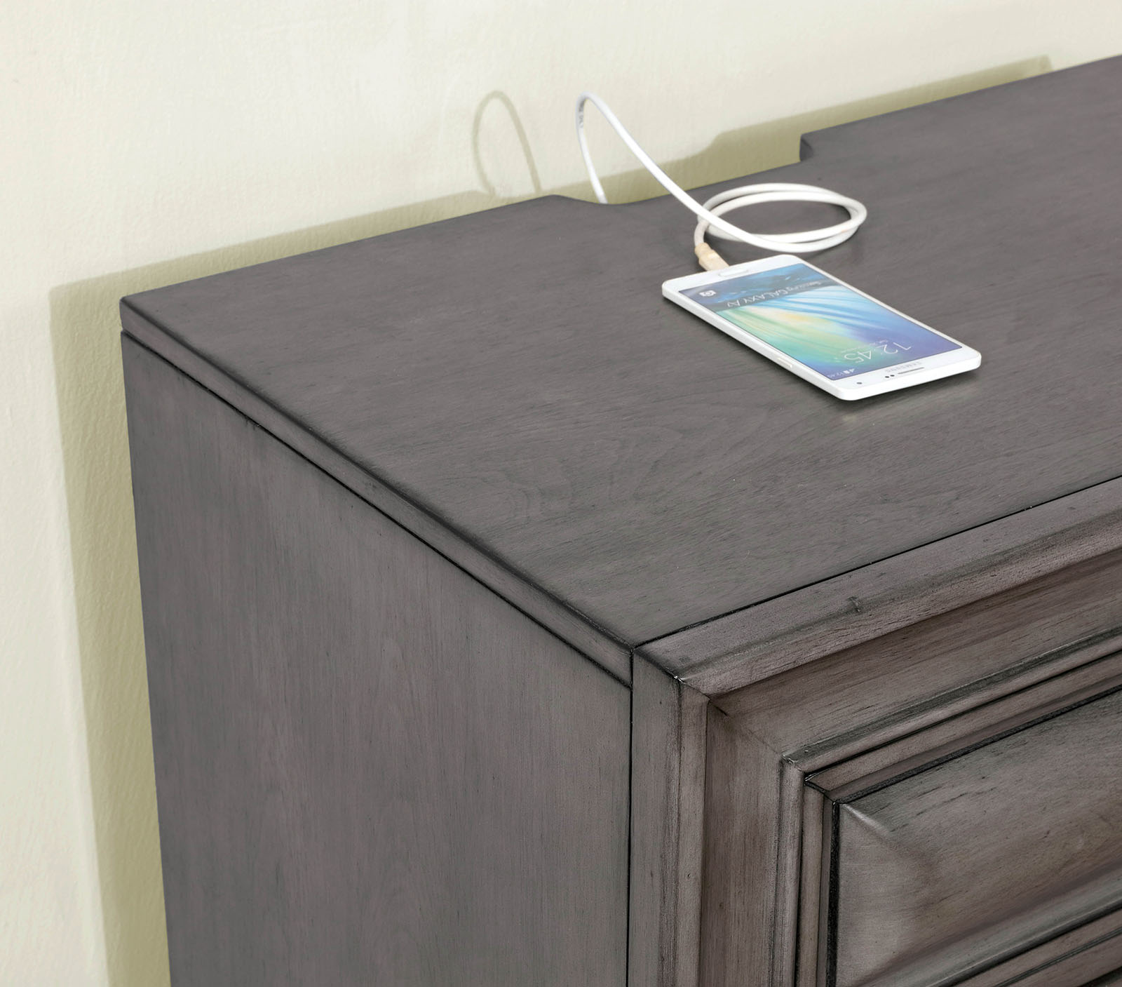 Queen Bed 2 Pc. Drawers For FB