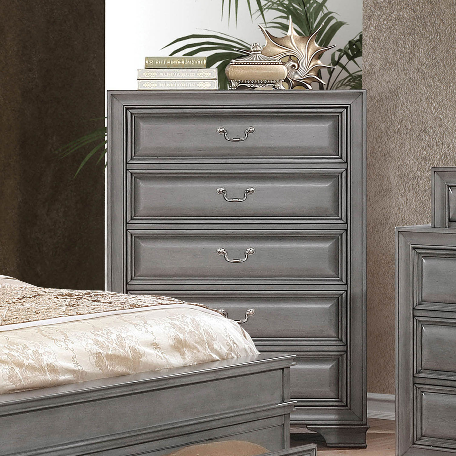 Queen Bed 2 Pc. Drawers For FB