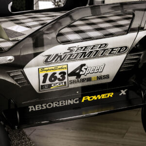 Twin Off-Road Car Bed w/ 5" Mattress