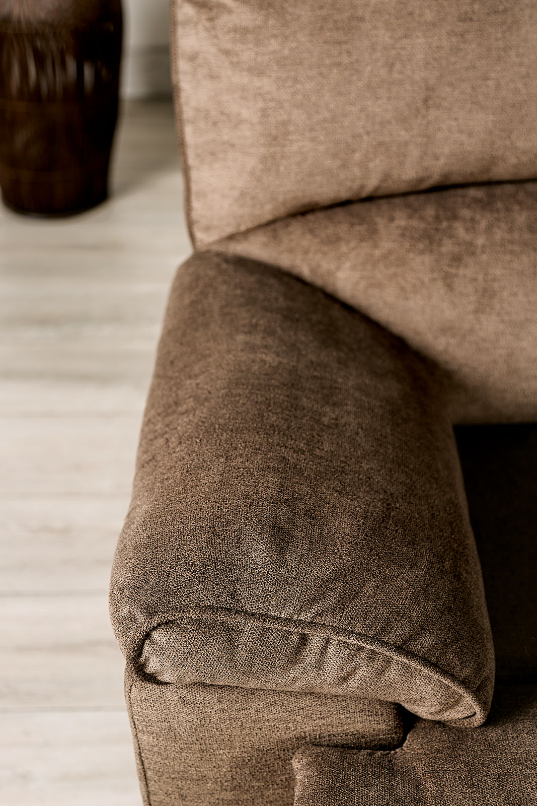 Power Sectional, Brown