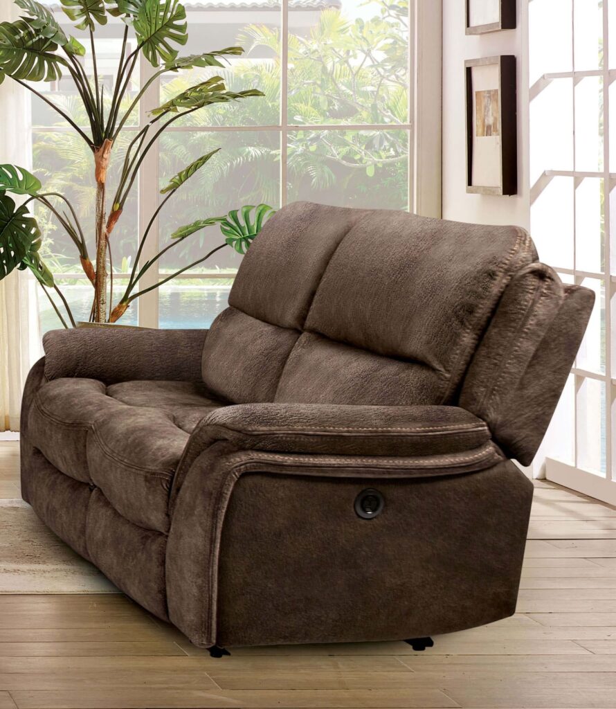 Henricus Loveseat, Dark Brown
