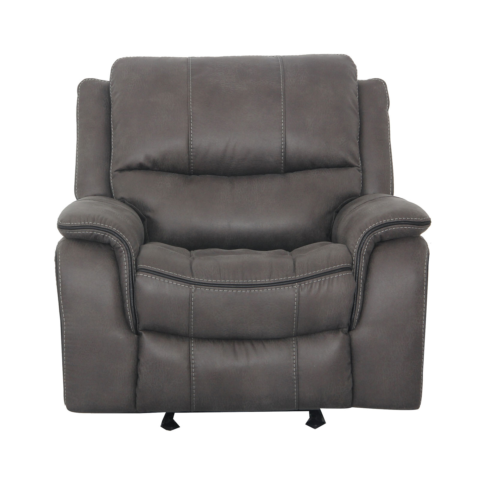 Glider Recliner, Dark Gray