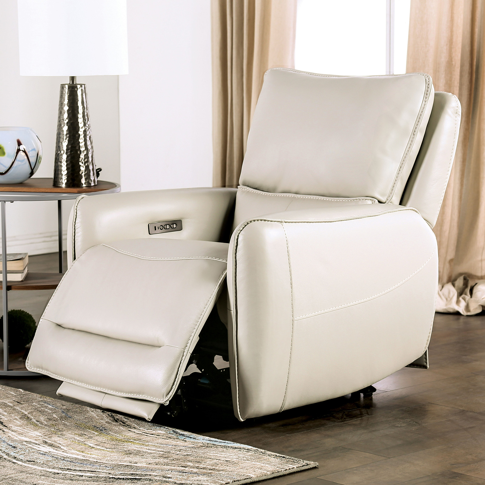Power Recliner, Beige