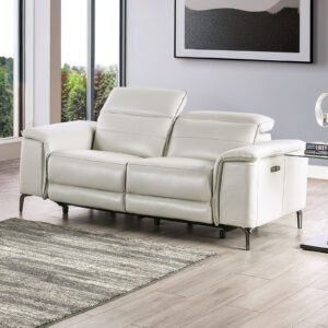 Power Loveseat, Light Taupe