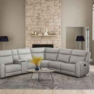 Sectional, Light Gray