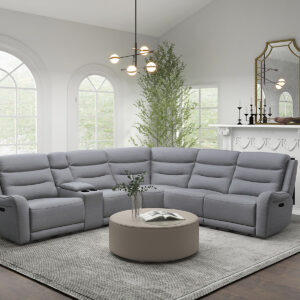 Sectional, Gray