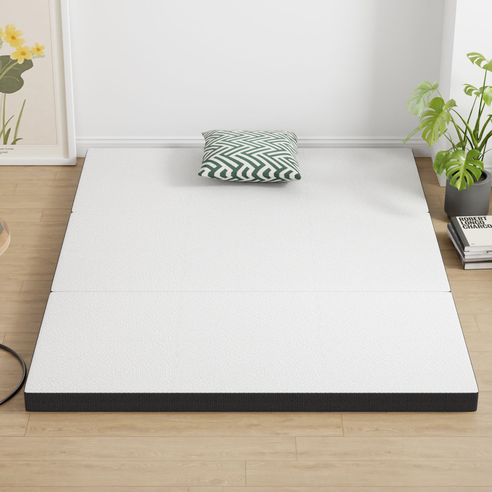 3" Queen Tri-Fold Memory Foam Topper