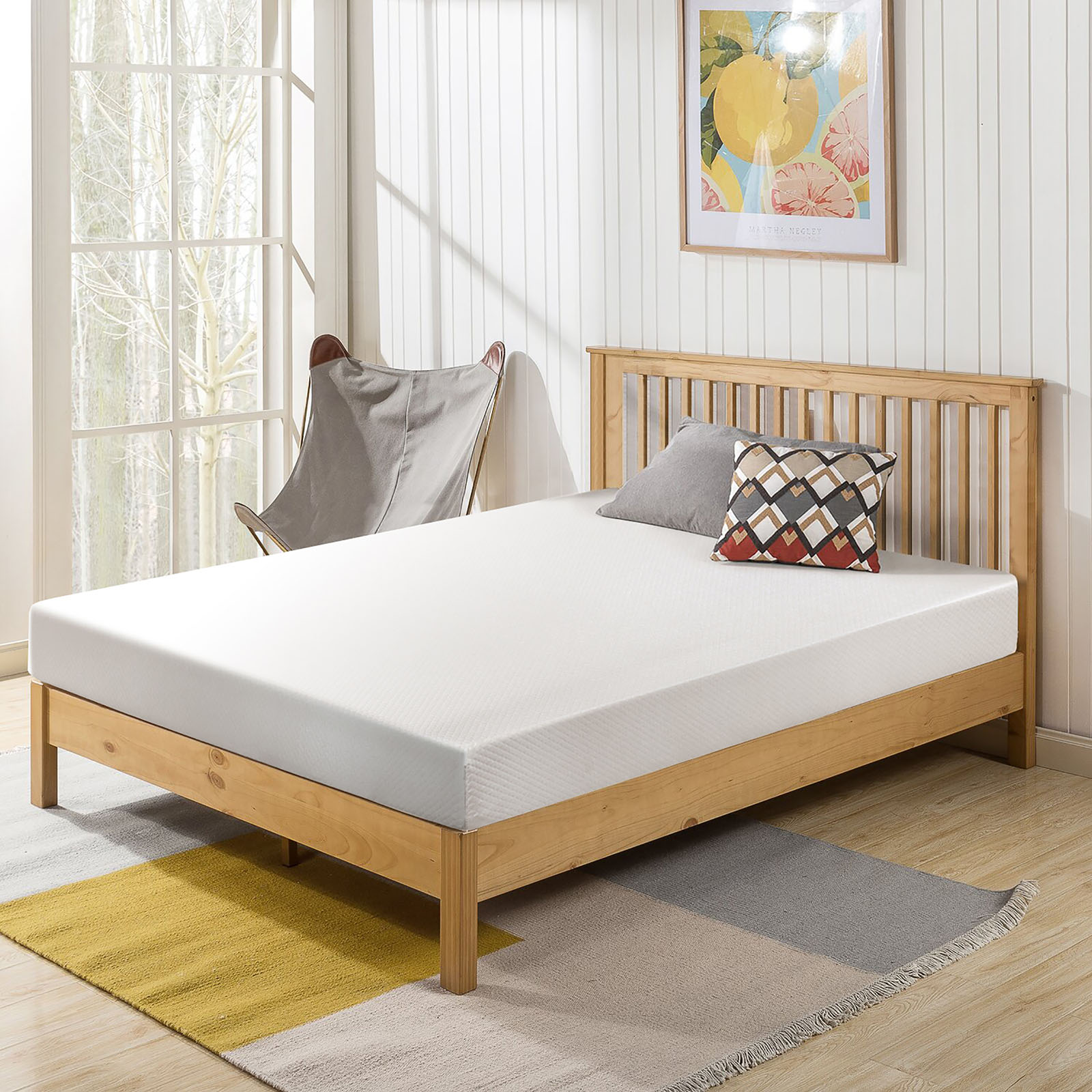 6" Full Memory Foam Mattress (Roll-In-Box)