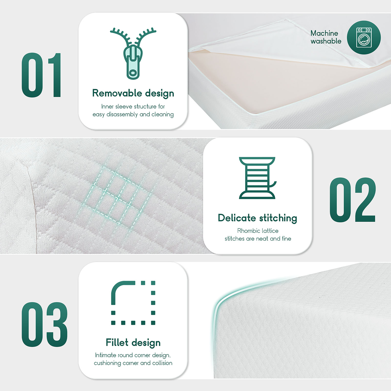 6" Full Memory Foam Mattress (Roll-In-Box)
